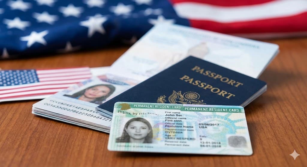 Immigration documents and green card - Professional document services